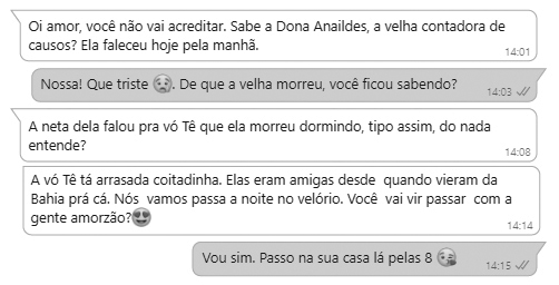 Fomos pegos de surpresa com tudo isso que vem acontecendo, que possamos  tirar muitos aprendizados de tudo o que vivemos nesse tempo, nós queremos  poder