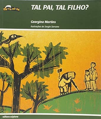 Capa do livro Tal pai, tal filho?, de Georgina Martins e Sergio Serrano.