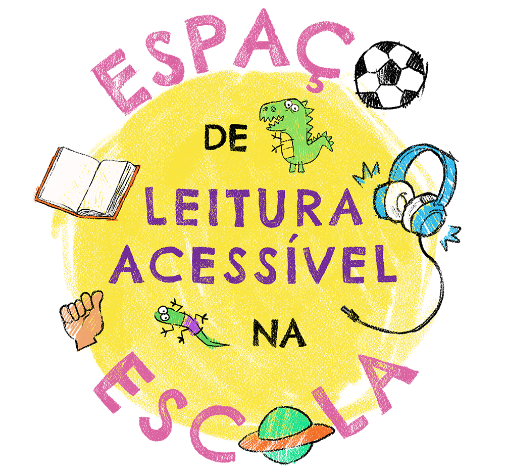 Espaço de leitura acessível na escola