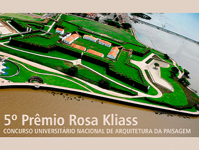 Banner de divulgação do Quinto Prêmio Rosa Kliass